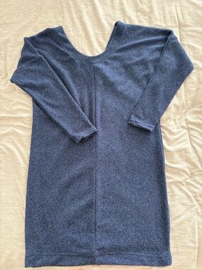 NWT Soybu Blue Knit Dress Large